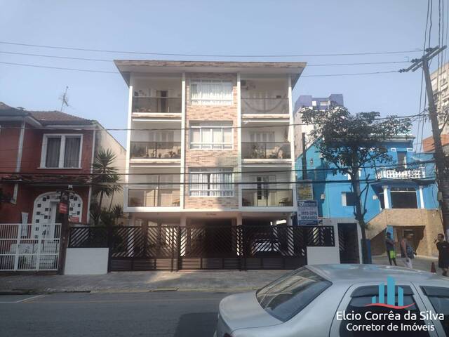 #ECS221 - Apartamento para Venda em Santos - SP