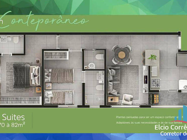 Apartamento para Venda em Santos - 2