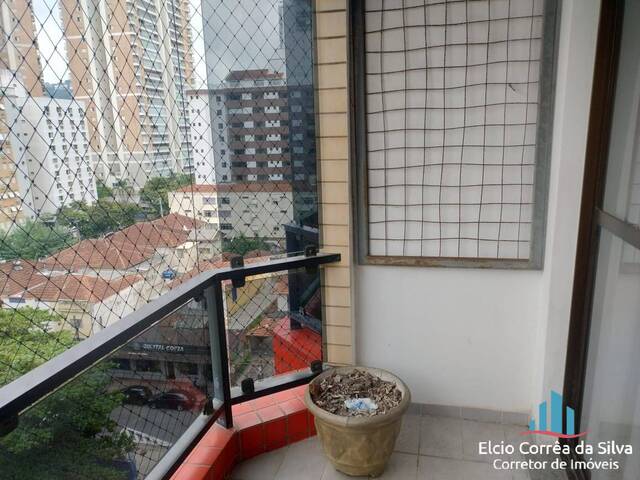 #ECS387 - Apartamento para Venda em Santos - SP