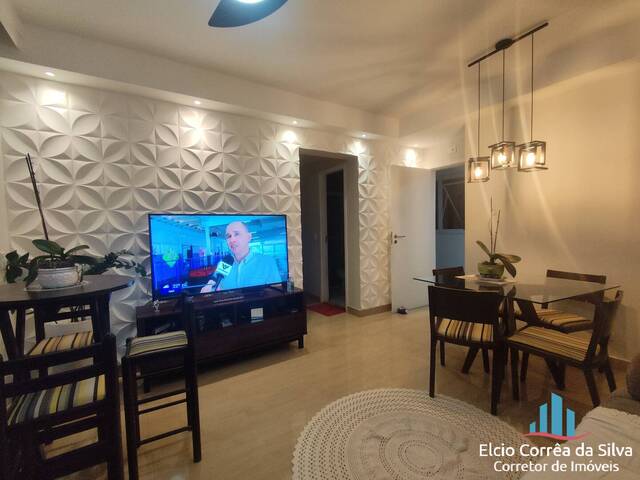 #ECS364 - Apartamento para Venda em Santos - SP